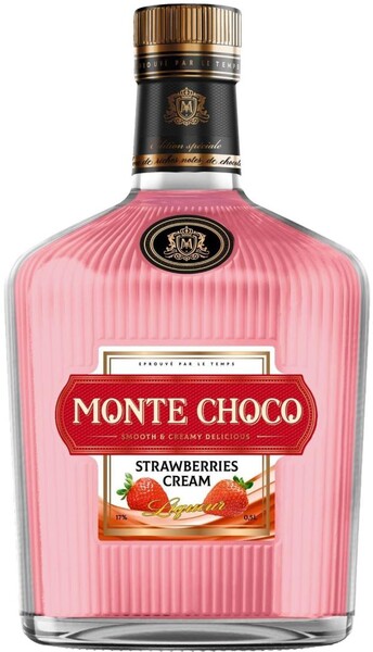Ликер Monte Choco Strawberries Cream Россия, 0,5 л