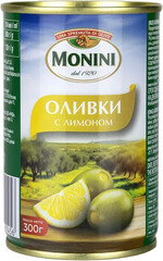 Оливки Monini с лимоном 300 г