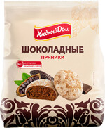 Пряники Хлебный Дом Шоколадные 300 гр., флоу-пак
