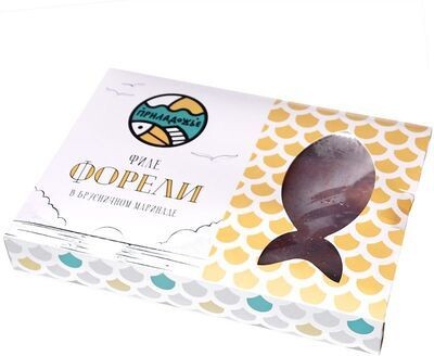 Форель филе в брусничном маринаде ~600г