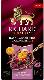 Чай Richard Royal Cranberry & Cloudberry 25 пак.*1,5 гр. Морошка (12) 102659