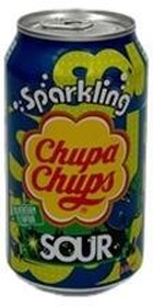 Напиток газированный Chupa Chups Кислая Черника 345 мл., ж/б