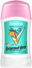 Дезодорант-антиперспирант стик Rexona женский цитрусовый фреш 40 мл., баллон