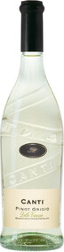 Вино белое сухое Canti Pinot Grigio 2022 г., 0.75 л