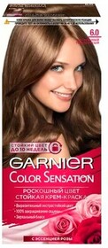 Краска для волос Garnier Color&Shine 6.0 тёмно-русый, 0.11л