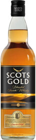 Виски Scots Gold Black шотландский купажированный 40%, 700мл