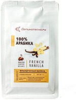 Кофе зерновой ароматизированный Italco Французская ваниль Деликатеска 175г