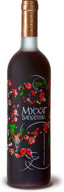 Вино столовое красное полусладкое «Мускат бархатный», 0.75 л