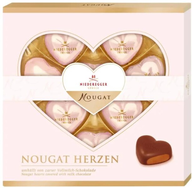 Конфеты Niederegger Нуга-вариации Ассорти 125 гр., картон