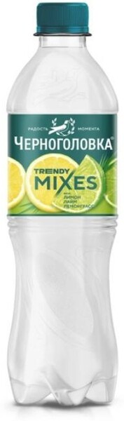 Напиток газированный Черноголовка Лимон Лайм Лемонграс 500 мл., ПЭТ
