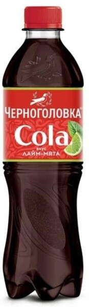 Напиток газированный Черноголовка Кола Лайм Мята 500 мл., ПЭТ