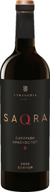 Вино красное сухое «Saqra», 0.75 л