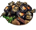 Конфеты Шоколадный Кутюрье Черная бабочка с цельным фундуком Деликатеска ~300г