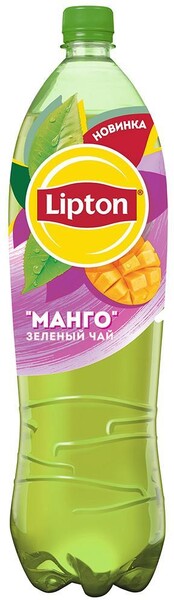 Холодный чай ''Lipton'' Зеленый, со вкусом манго, 1,5 л