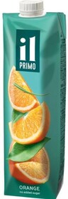 Сок IL PRIMO Апельсиновый восстановленный 1 л., тетра-пак