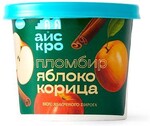 Мороженое пломбир Айскро Яблоко-корица 75 гр., картон