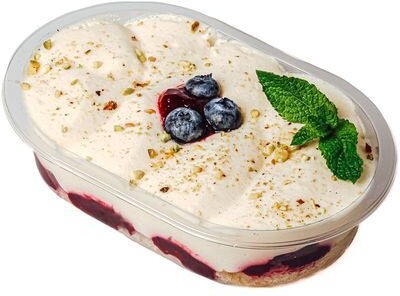 Торт-мини Буассе со свежей клубникой Деликатеска 300г