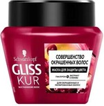 Маска для волос Gliss Kur Совершенство окрашенных волос защита цвета 200 мл., ПЭТ
