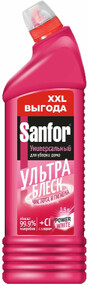 Гель для сантехники Sanfor Ультра блеск 1,5 л