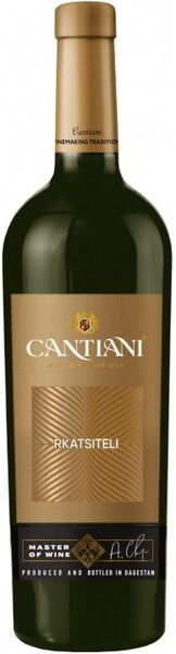 белое сухое «Cantiani Rkatsiteli», 0.75 л