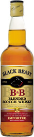 Виски шотландский Black Beast Whisky, 0.05 л