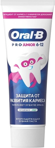 Паста зубная Oral-B для детей от 6 до 12 лет 75 мл