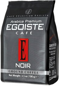 Кофе молотый Egoiste Noir, 100 г