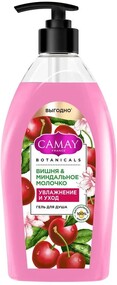 Гель для душа CAMAY Botanicals вишня и миндаль 750 мл