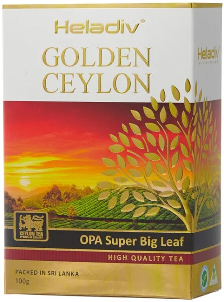 Чай черный Heladiv Golden Ceylon Opa Big Leaf 100 гр.