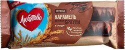 Шоколадный батончик Любятово 50г карамель/брауни