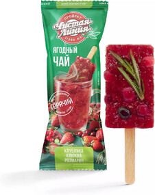 Ягодный чай «Клубника с клюквой и розмарином», 50г