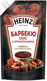 Соус Heinz Томатный Барбекю с ароматом дымка 300г