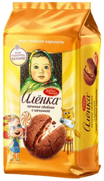 Печенье РотФронт коровка солёная карамель 160 г