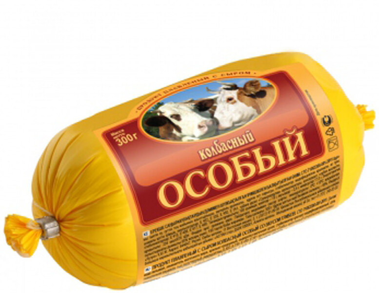 Сыр плавленый «Жинкина Крынка» колбасный Особый, 300 г