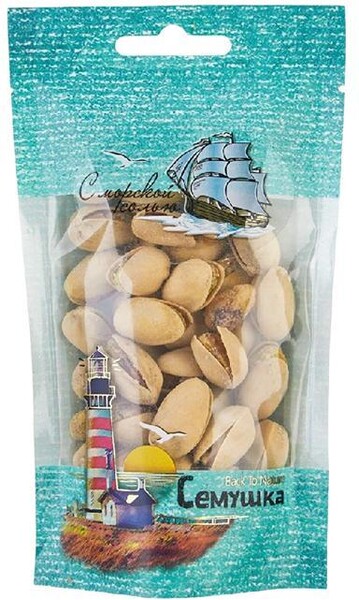 Фисташки Семушка жареные соленые 50г