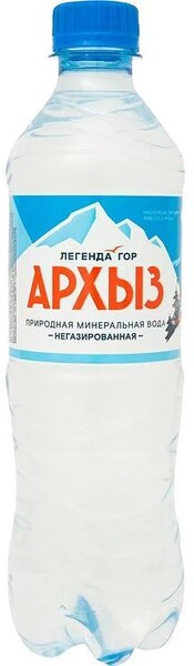 Вода минеральная Легенда Гор Архыз негазированная 0.5 л