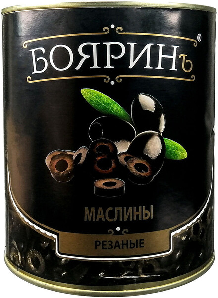 Маслины резаные, 3100 мл