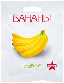 Сушёные бананы, Вьетконг, 70 г