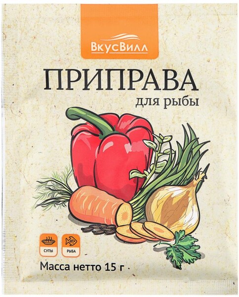 Приправа ВкусВилл для рыбы 15 г