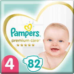 Подгузники Pampers Premium Care Maxi 4 (9-14 кг, 82 штуки)