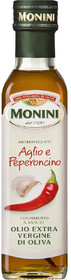 Масло оливковое Monini Extra Virgin нерафинированное с чесноком и перцем, 250 мл