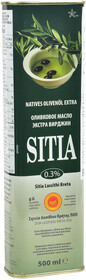 Масло оливковое SITIA P.D.O. Extra Virgin 0,3% 500 мл
