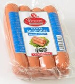 Сосиски Молочные высокий стандарт п/а 600г МПК Атяшевский