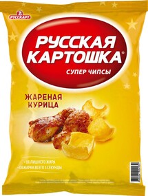 Чипсы Русская картошка Жареная курица 50г