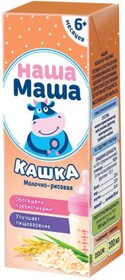 Кашка Наша Маша молочно-рисовая 2% т/п 0,2л Молочный кит БЗМЖ