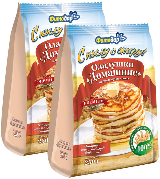 Готовая мучная смесь Фитодар оладушки домашние 250 г