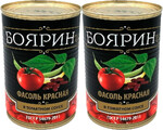 Фасоль Боярин красная в томатном соусе 400 гр., ж/б