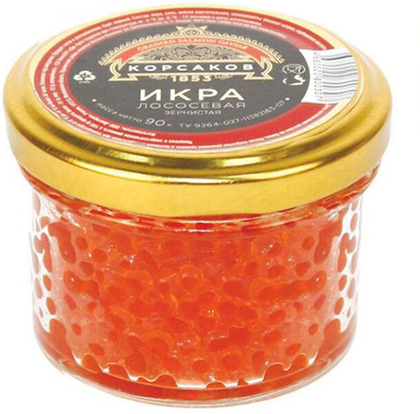 Икра лососевая Корсаков 1853 90г