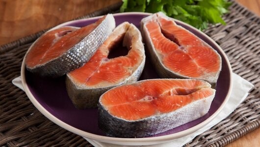 Нерка стейк замороженный