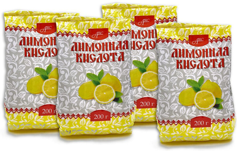 Лимонная кислота 200г АВС